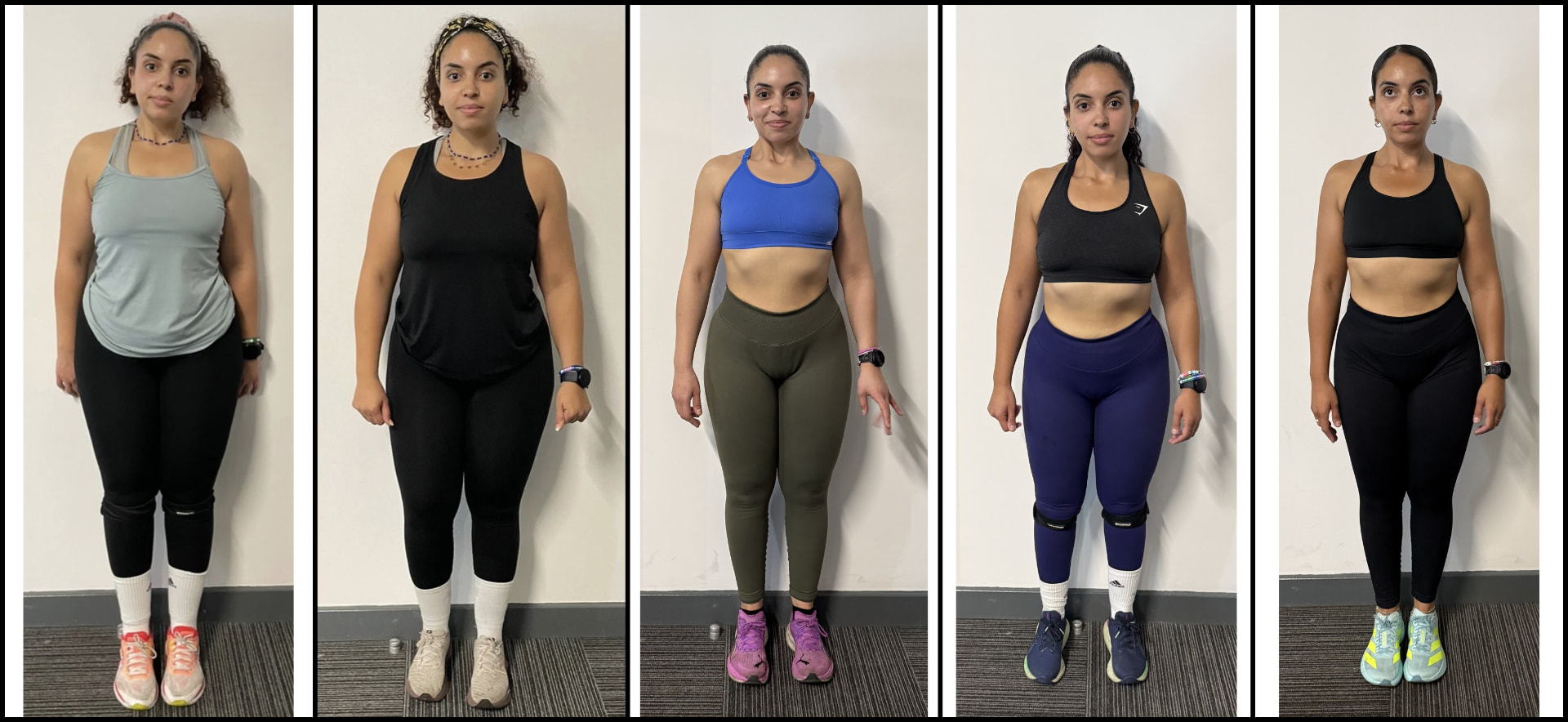 Client progression at RESULT Fitness