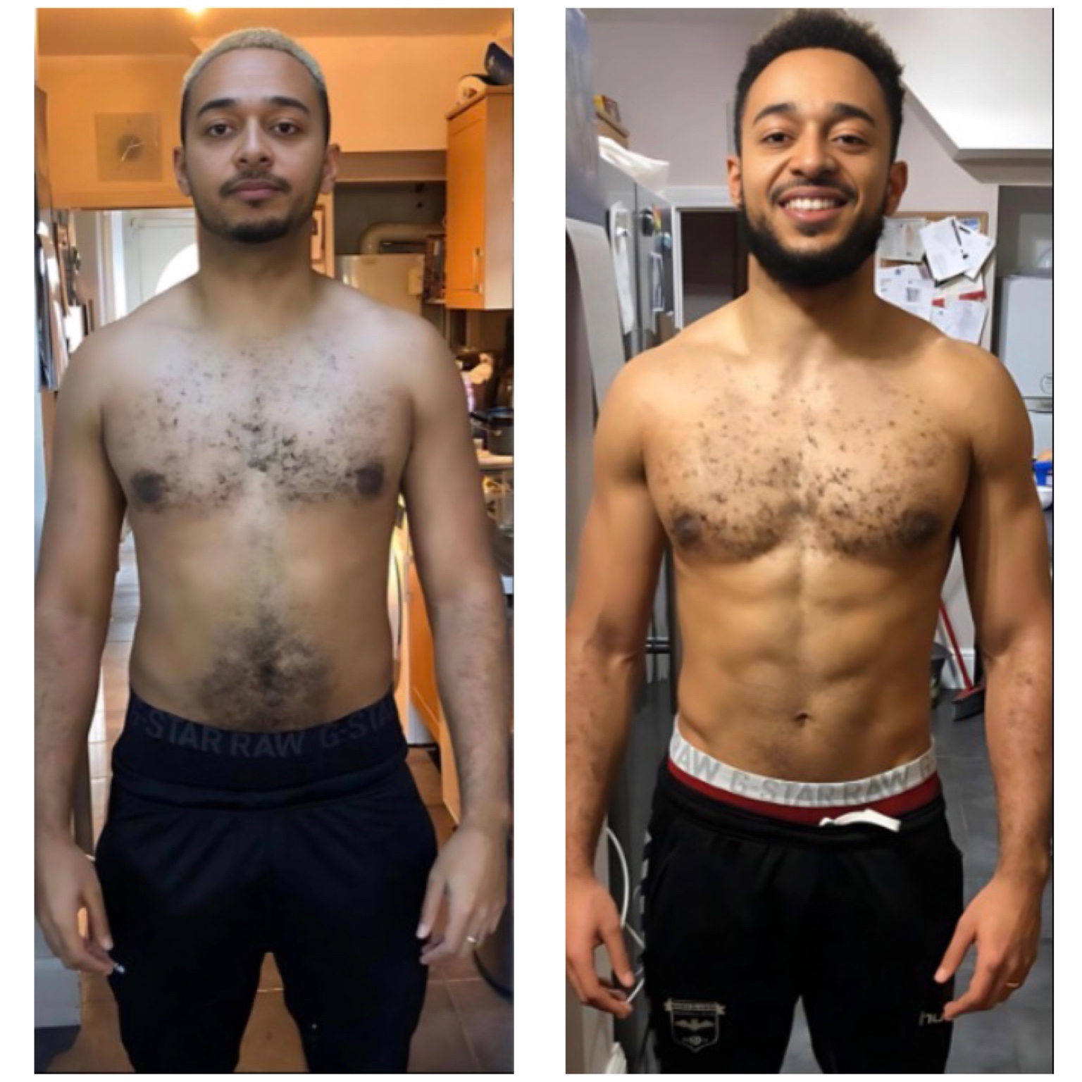 Client progression comparison at RESULT Fitness