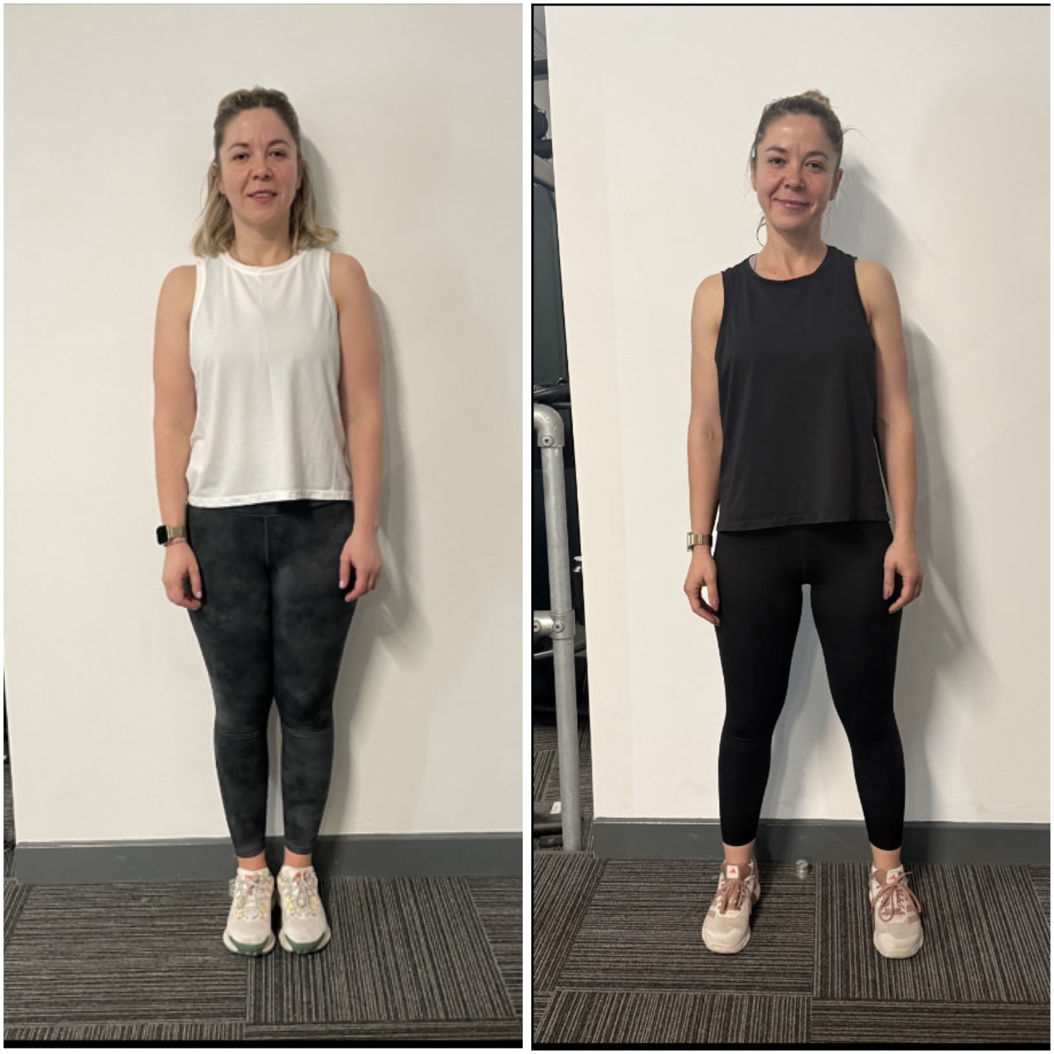 Client progression comparison at RESULT Fitness