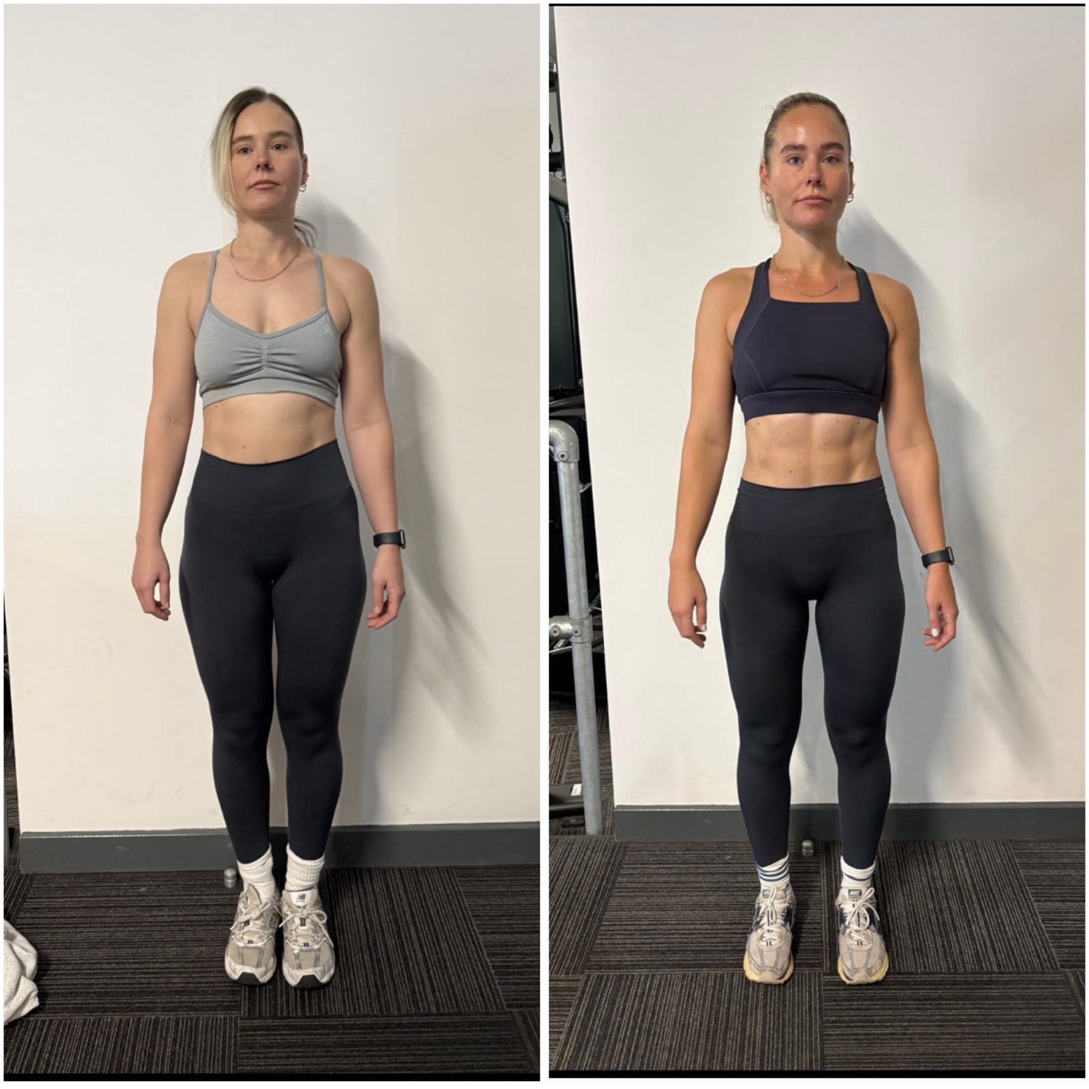 Client progression comparison at RESULT Fitness