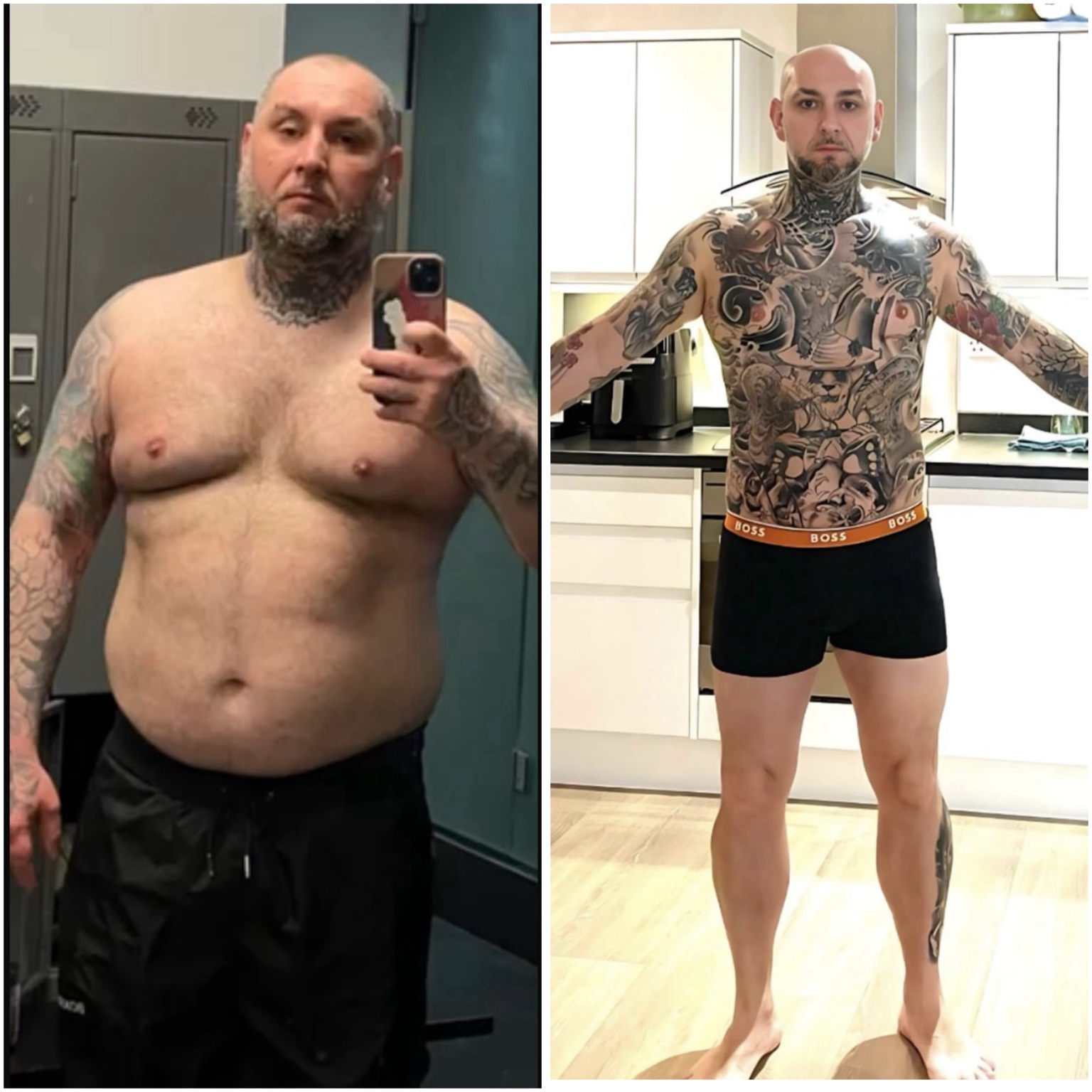 Client progression comparison at RESULT Fitness